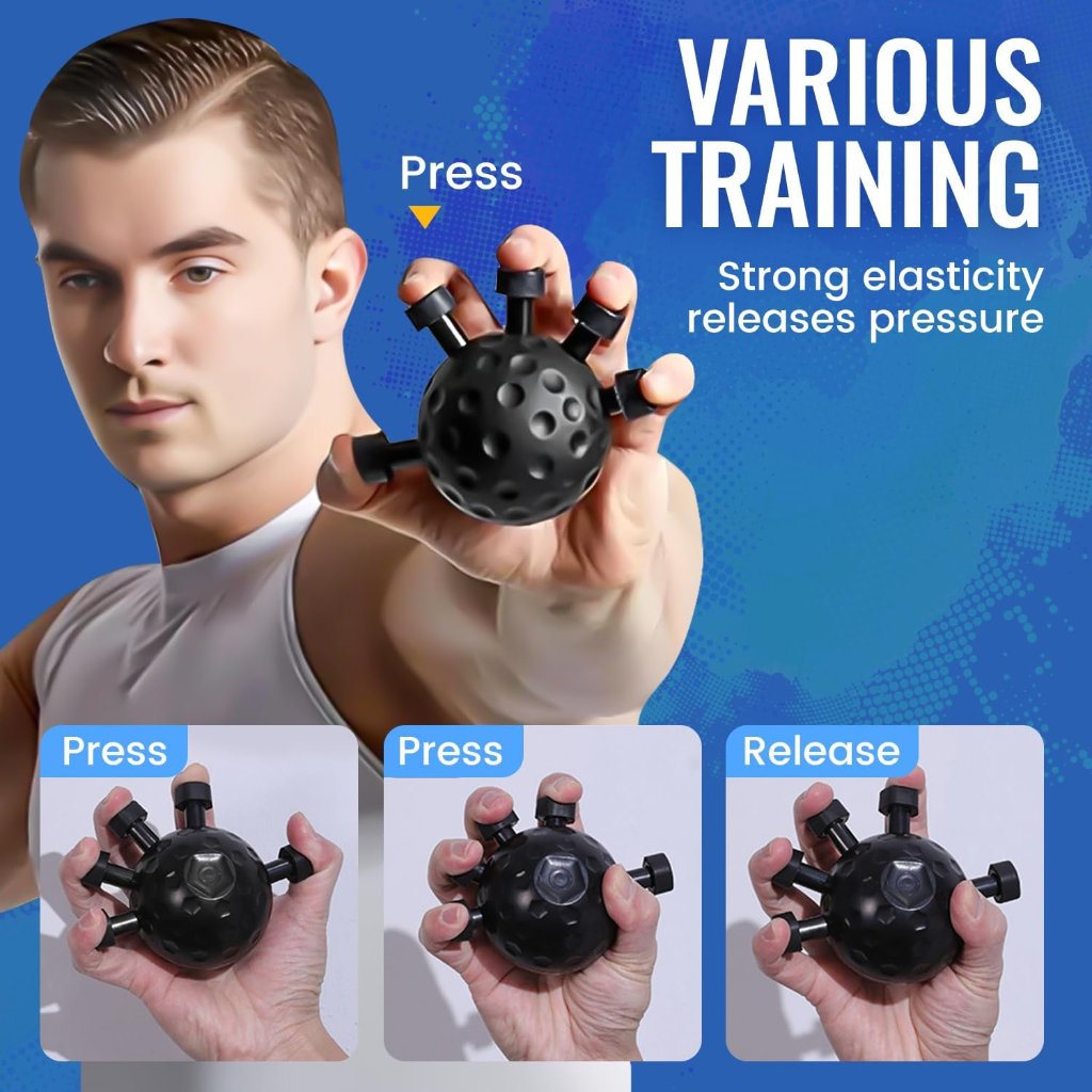 Hand Exercisers For Strength Finger Exerciser Gripper 1 PackAny Color